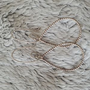 Pandora silver compostable earrings